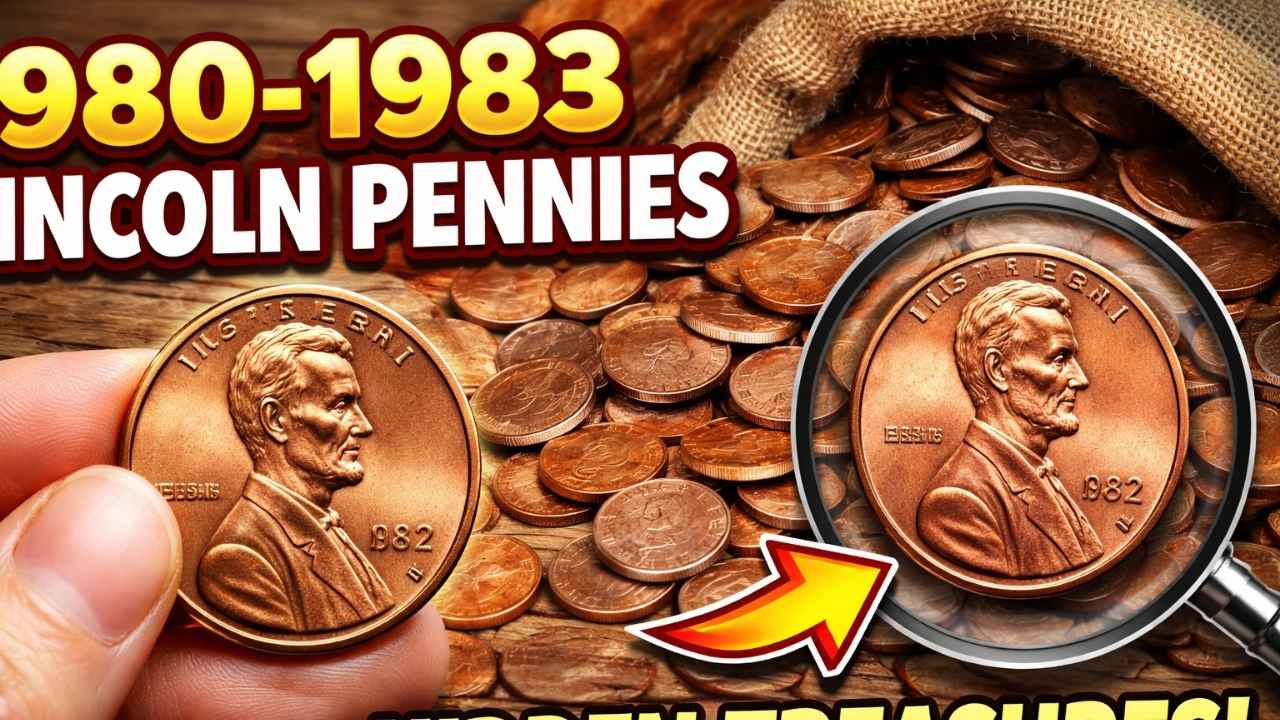 High Demand Alert: 1980–1983 Lincoln Pennies Are Hidden Treasures, Collectors Discover Surprising Value in These Rare Coins Today