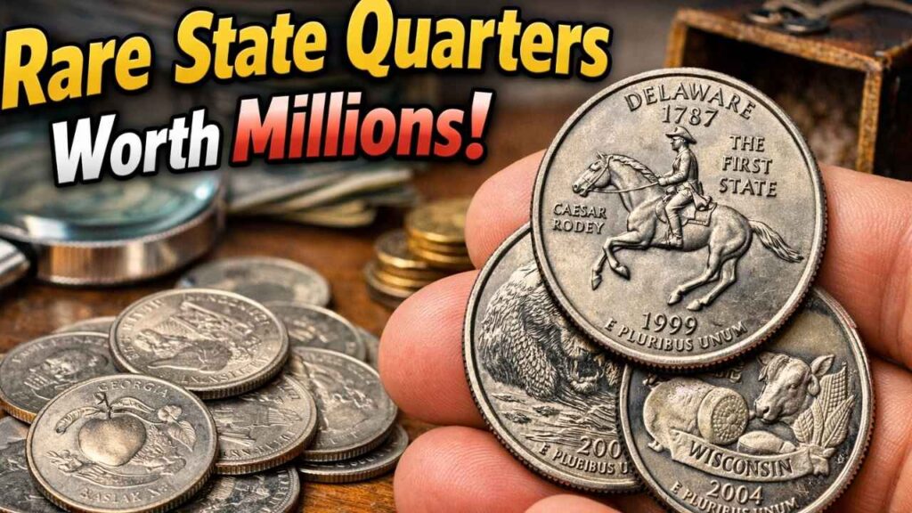 Rare State Quarters Worth Millions: Collector’s Value Guide to Errors & Hidden History