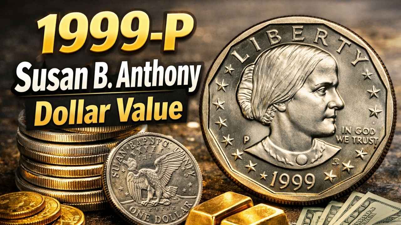 1999-P Susan B. Anthony Dollar Value in 2026: Rare Varieties, Error Coins & Collector Price Guide