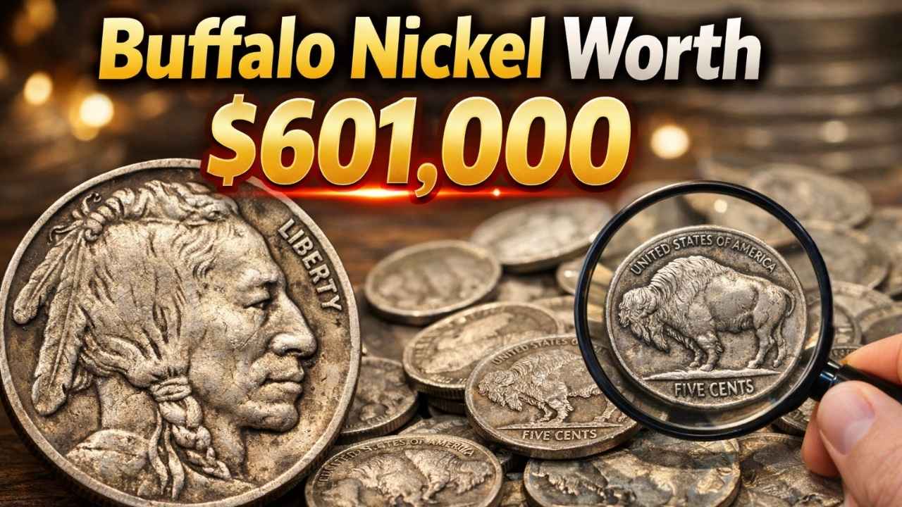 Buffalo Nickel Worth $601,000: Rare Error Coin That Became a Numismatic Treasure