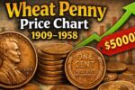 Wheat Penny Price Chart 1909–1958: Complete Collector’s Value Guide With Year‑by‑Year Worth and Mint Marks