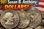 880,000 1981 Susan B. Anthony Dollars Still in Circulation – Check Your Change Today