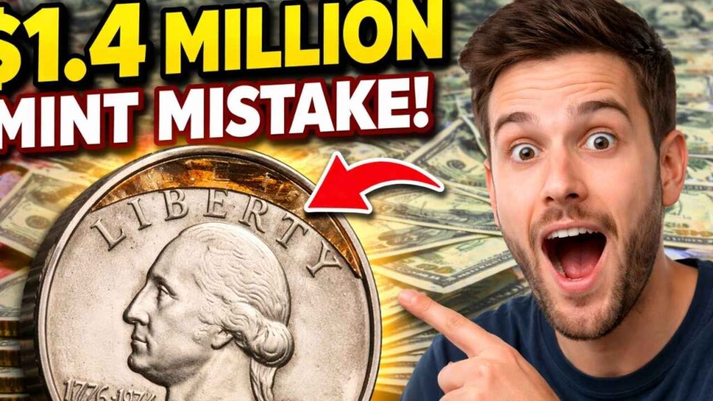 The $1.4 Million Mint Mistake Rare 1976 Bicentennial Quarter Discovered at Estate Sale Amazes Collectors and Historians