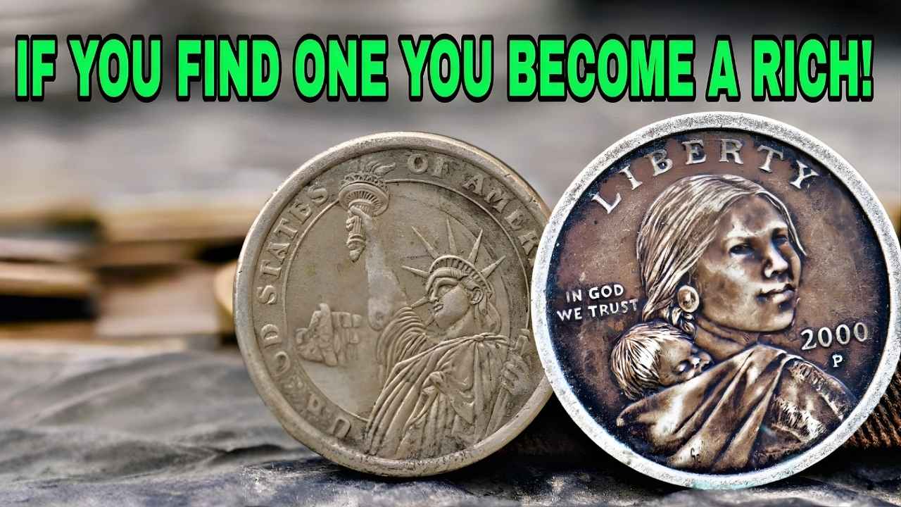 Don’t Spend These 10 Rare Sacagawea and Presidential Dollars – Even in Bad Condition They’re Worth a Fortune