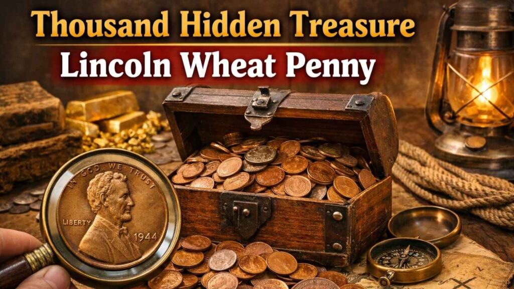 Thirty Thousand Hidden Treasure Lincoln Wheat Penny Still Circulating Everyday Turns Heads and Could Be Worth Thousands Collectors Seek