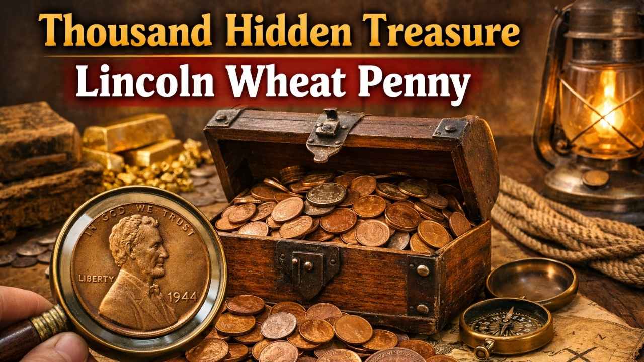 Thirty Thousand Hidden Treasure Lincoln Wheat Penny Still Circulating Everyday Turns Heads and Could Be Worth Thousands Collectors Seek